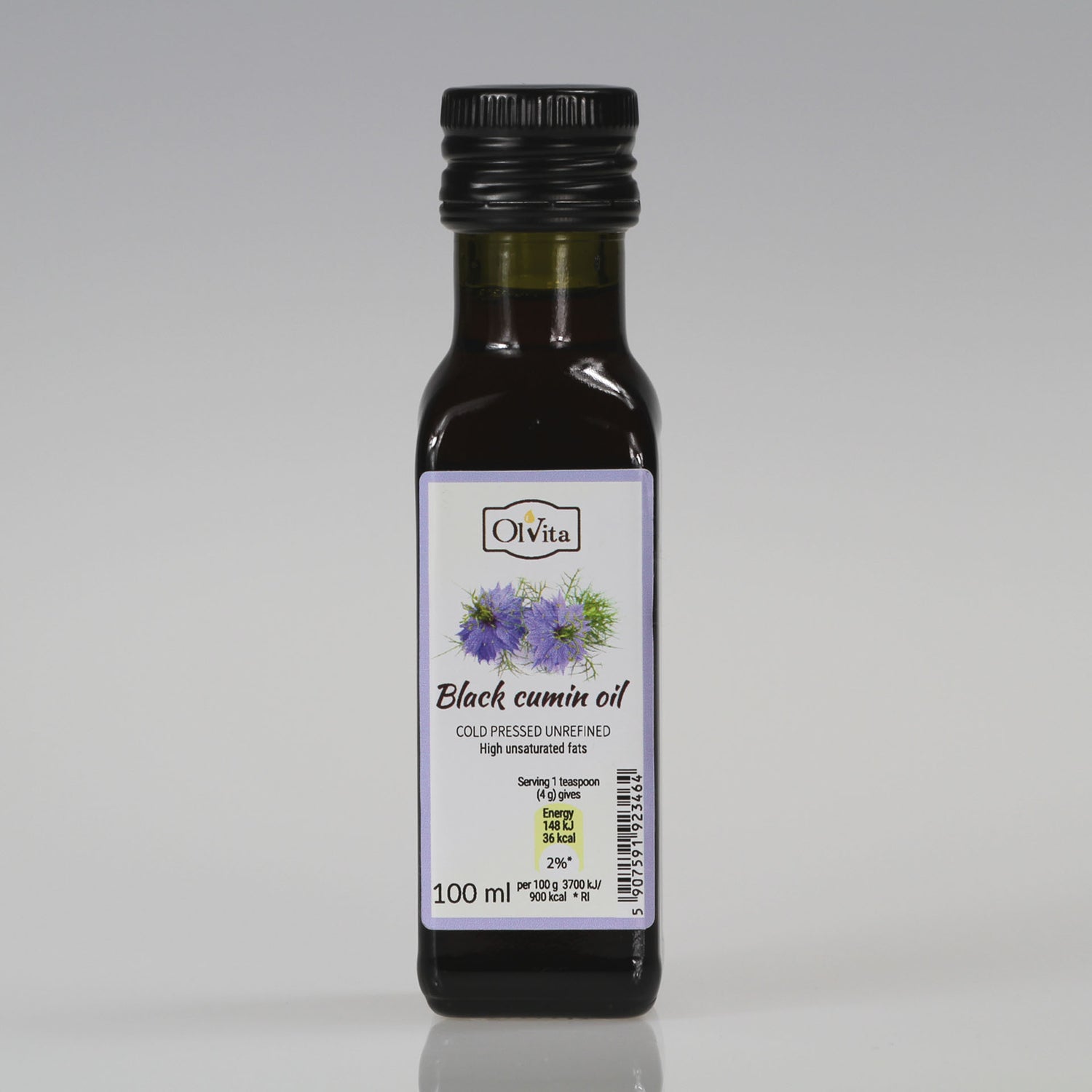 Black cumin / black seed oil (Nigella sativa), cold-pressed Ol’Vita