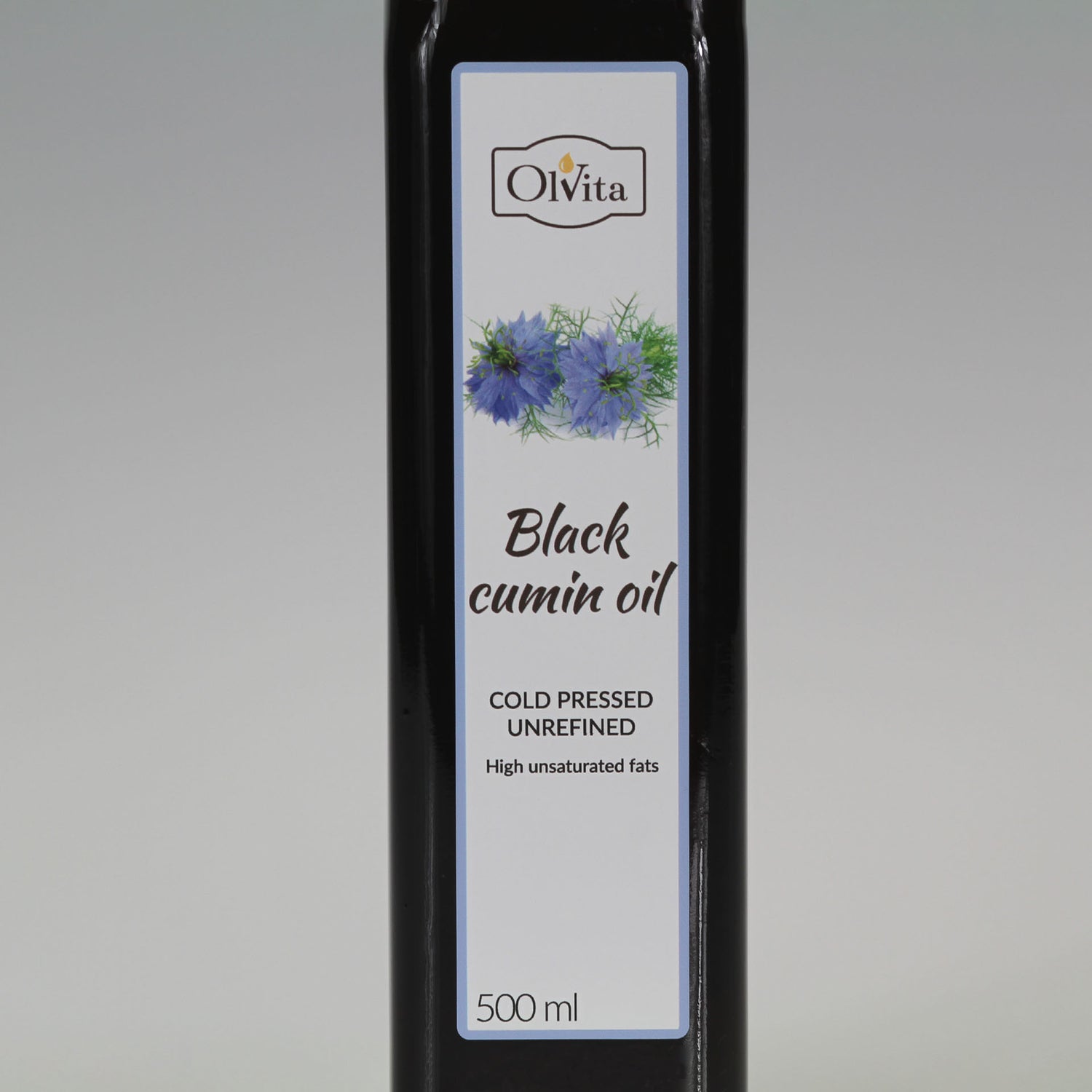 Black cumin / black seed oil (Nigella sativa), cold-pressed Ol’Vita