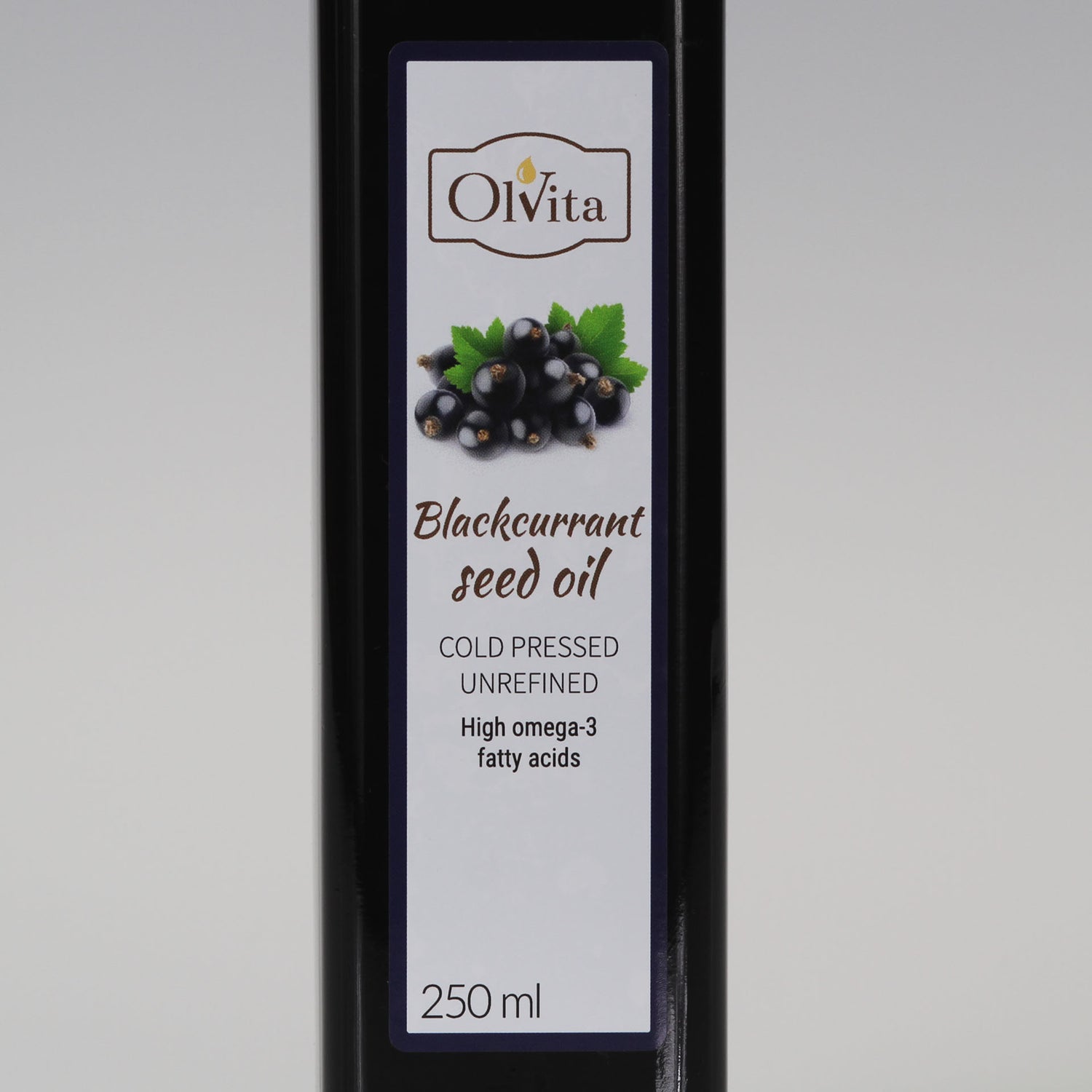 Blackcurrant seed oil, cold-pressed and crude Ol&