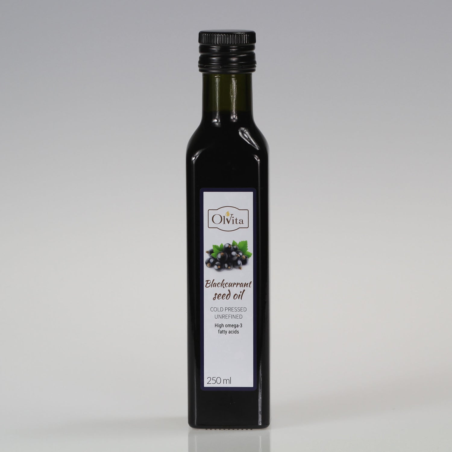 Blackcurrant seed oil, cold-pressed and crude Ol&