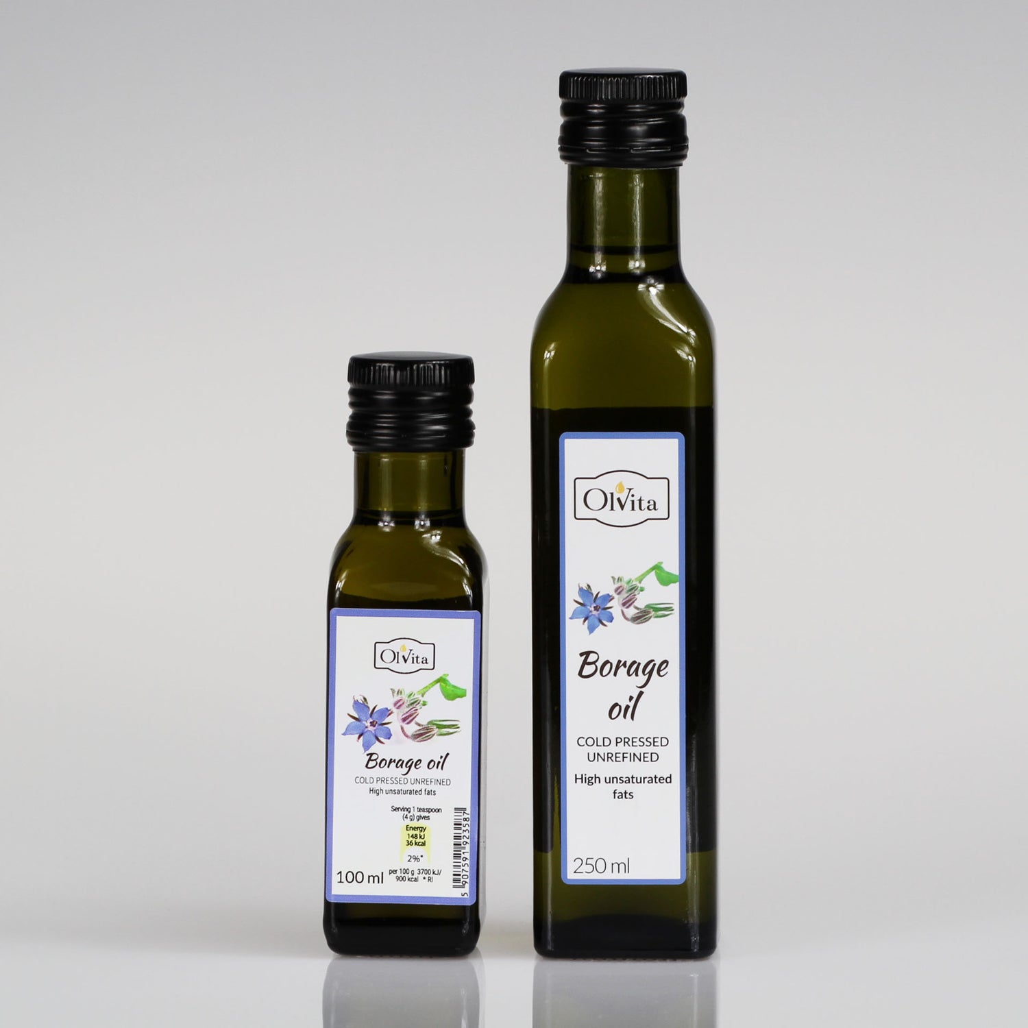 Borage seed oil - Unrefined, Cold Pressed, Ol&
