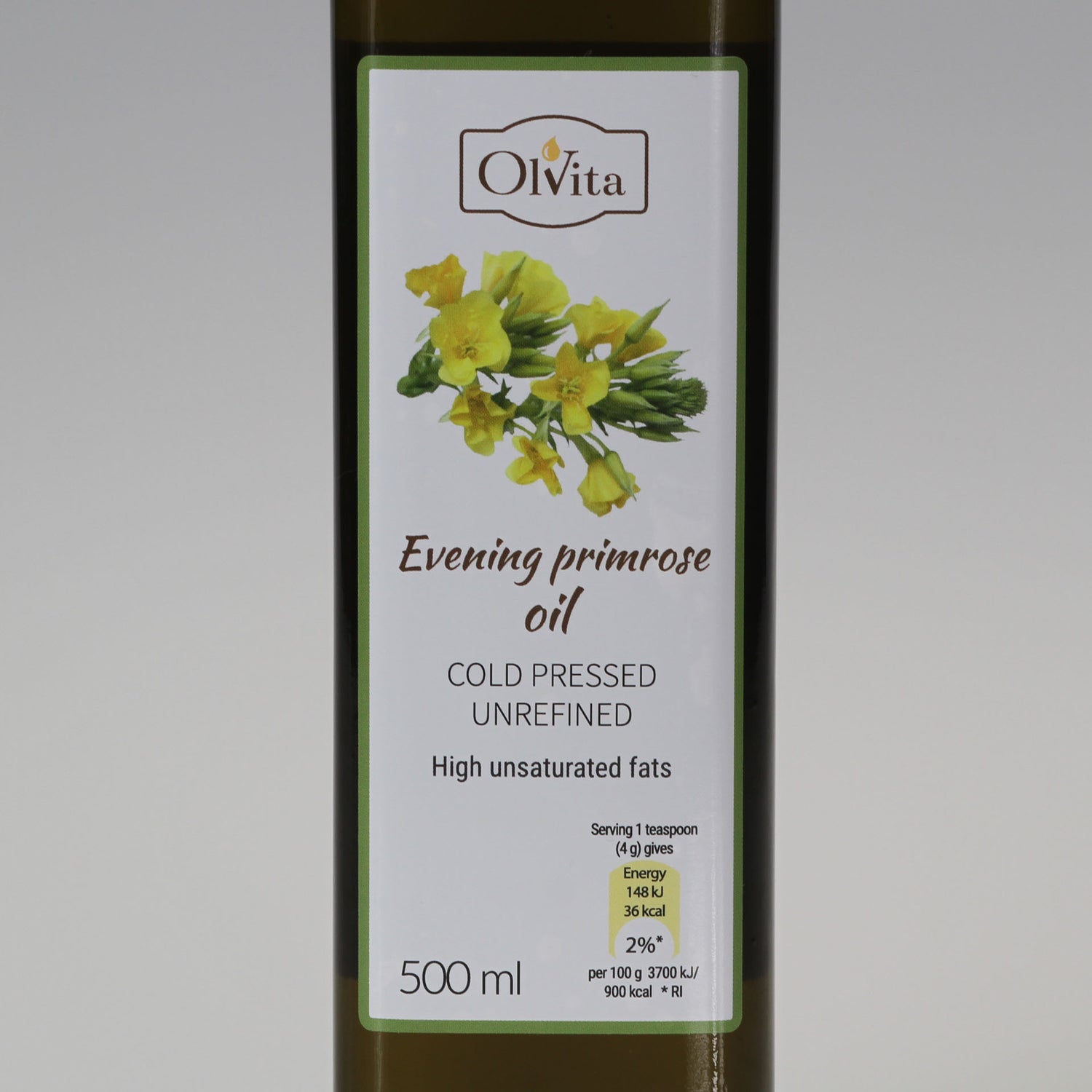 Evening Primrose Oil - cold pressed, unrefined Ol&