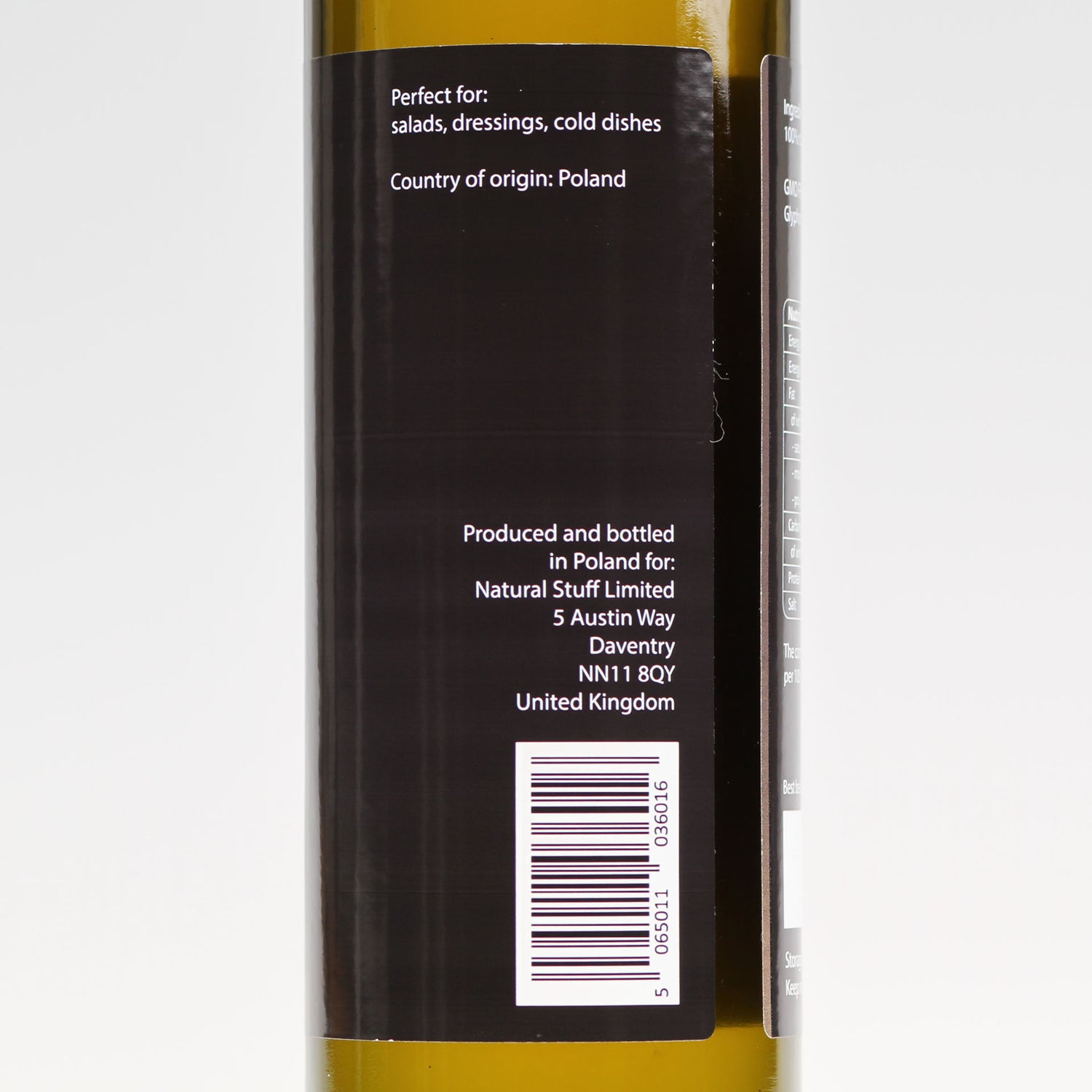 Linseed oil, cold-pressed, unrefined - Purillo