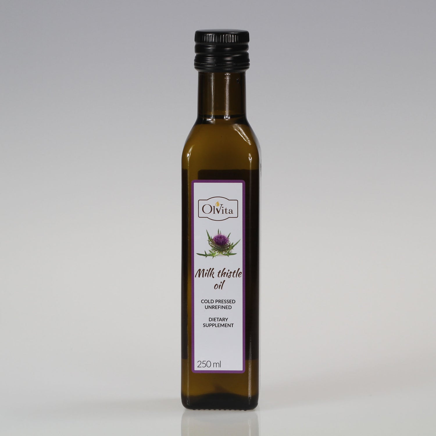 Milk thistle oil, cold-pressed and crude, Dietary Supplement, Ol’Vita