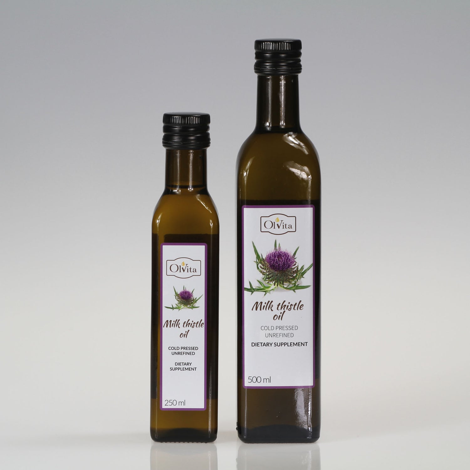 Milk thistle oil, cold-pressed and crude, Dietary Supplement, Ol’Vita