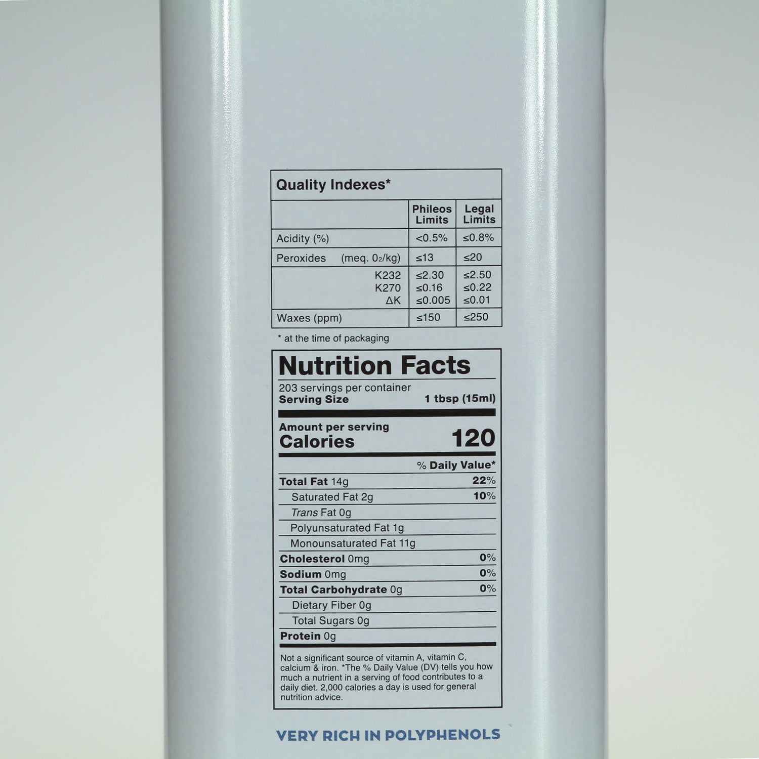 Olive Oil - Extra Virgin, Phileos of Sparta, Greece