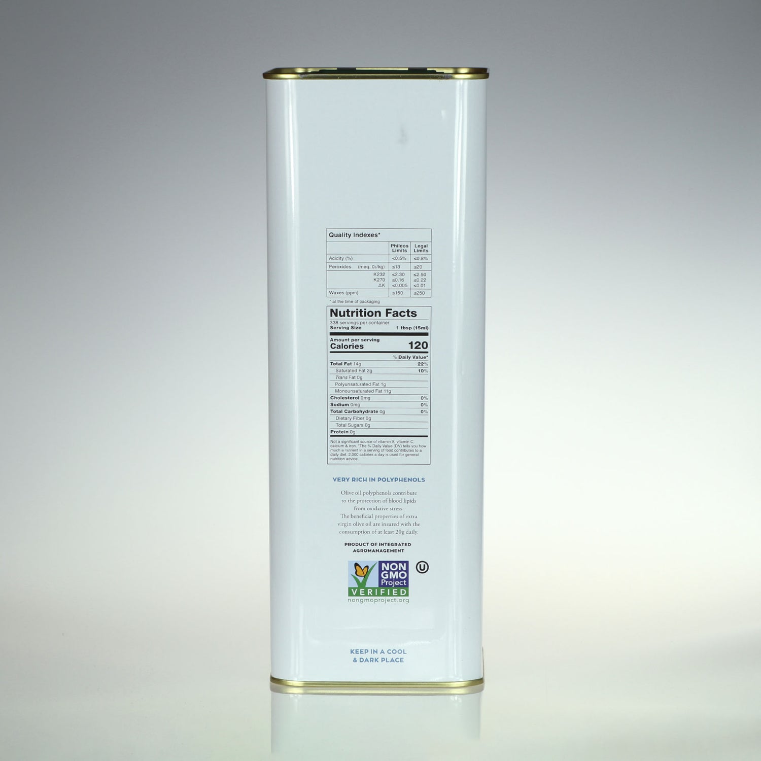 Olive Oil - Extra Virgin, Phileos of Sparta, Greece