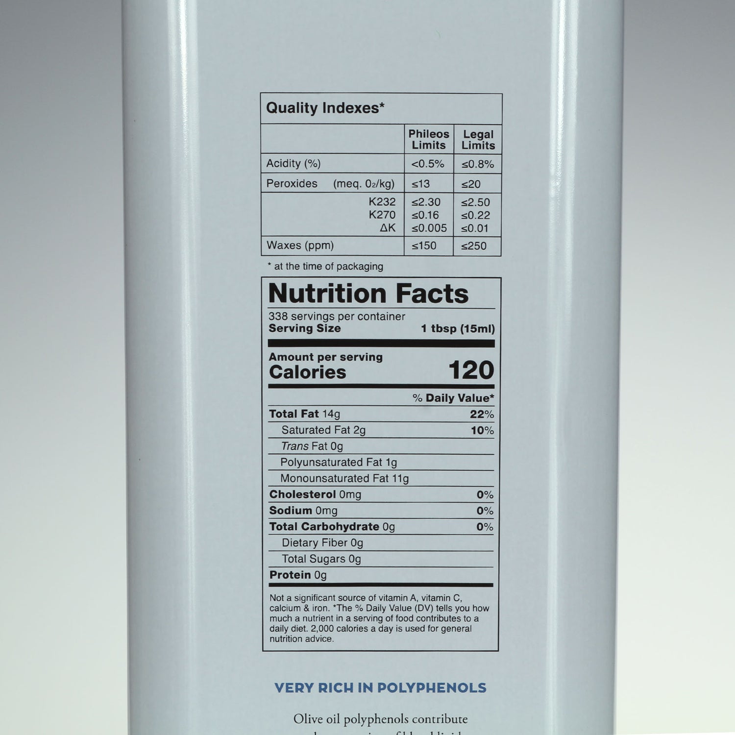 Olive Oil - Extra Virgin, Phileos of Sparta, Greece