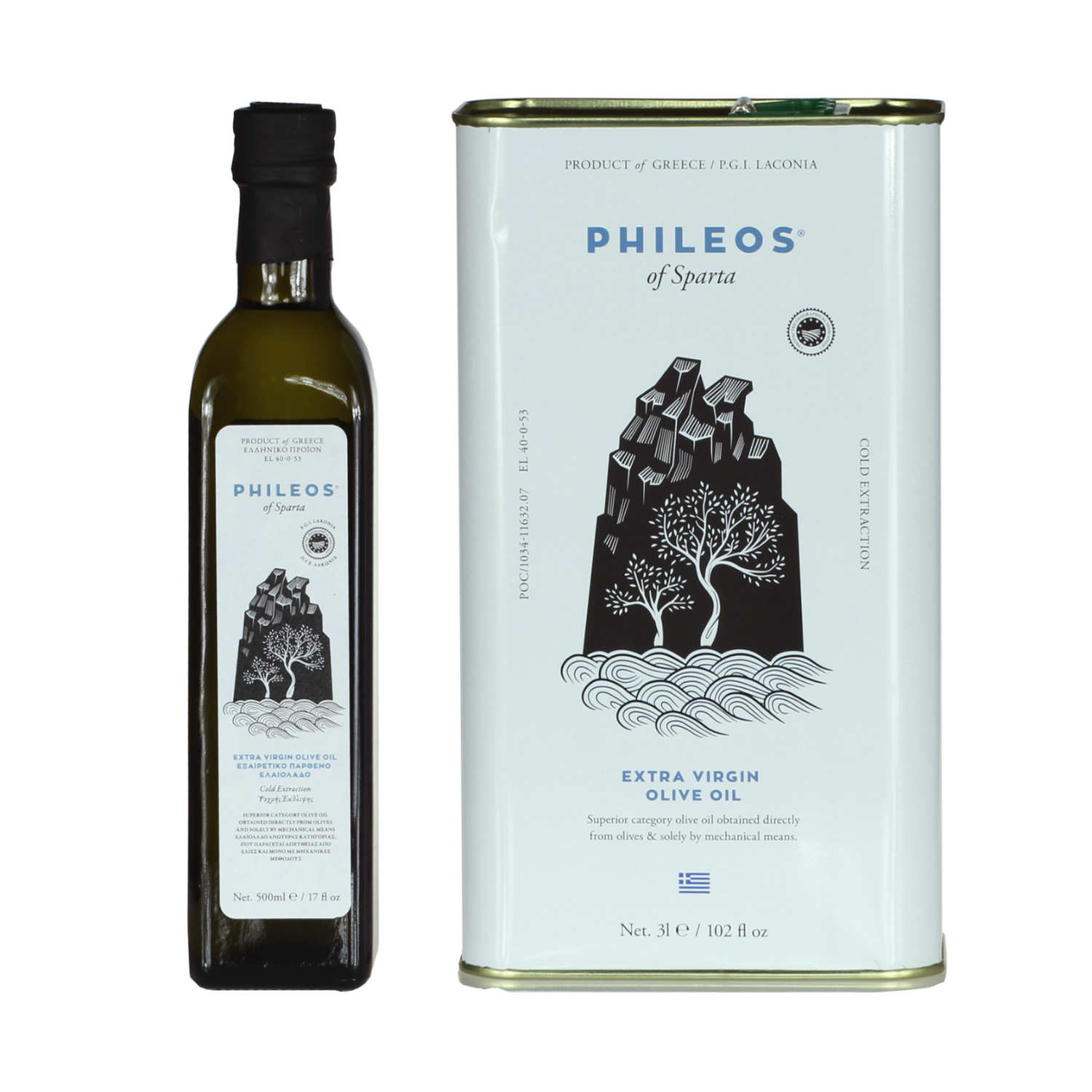 Olive Oil - Extra Virgin, Phileos of Sparta, Greece