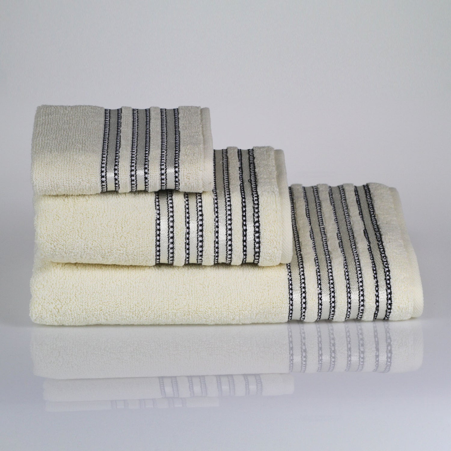 Cotton Towel Porto Set - Face Cloth, Hand Towel, Bath Towel, Ręczniki Bawełniane