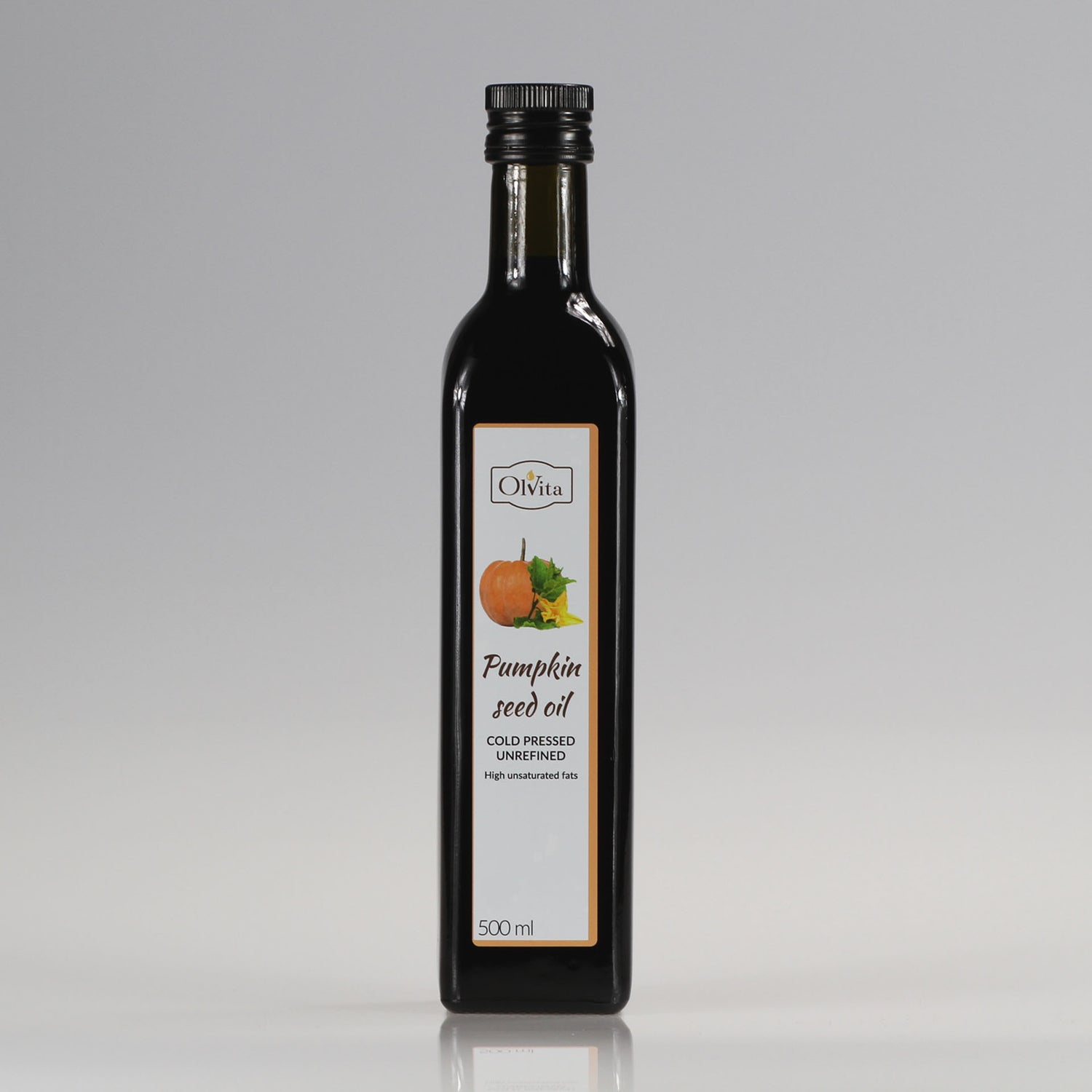 Pumpkin Seed Oil - Cold Pressed, Unrefined - Ol&