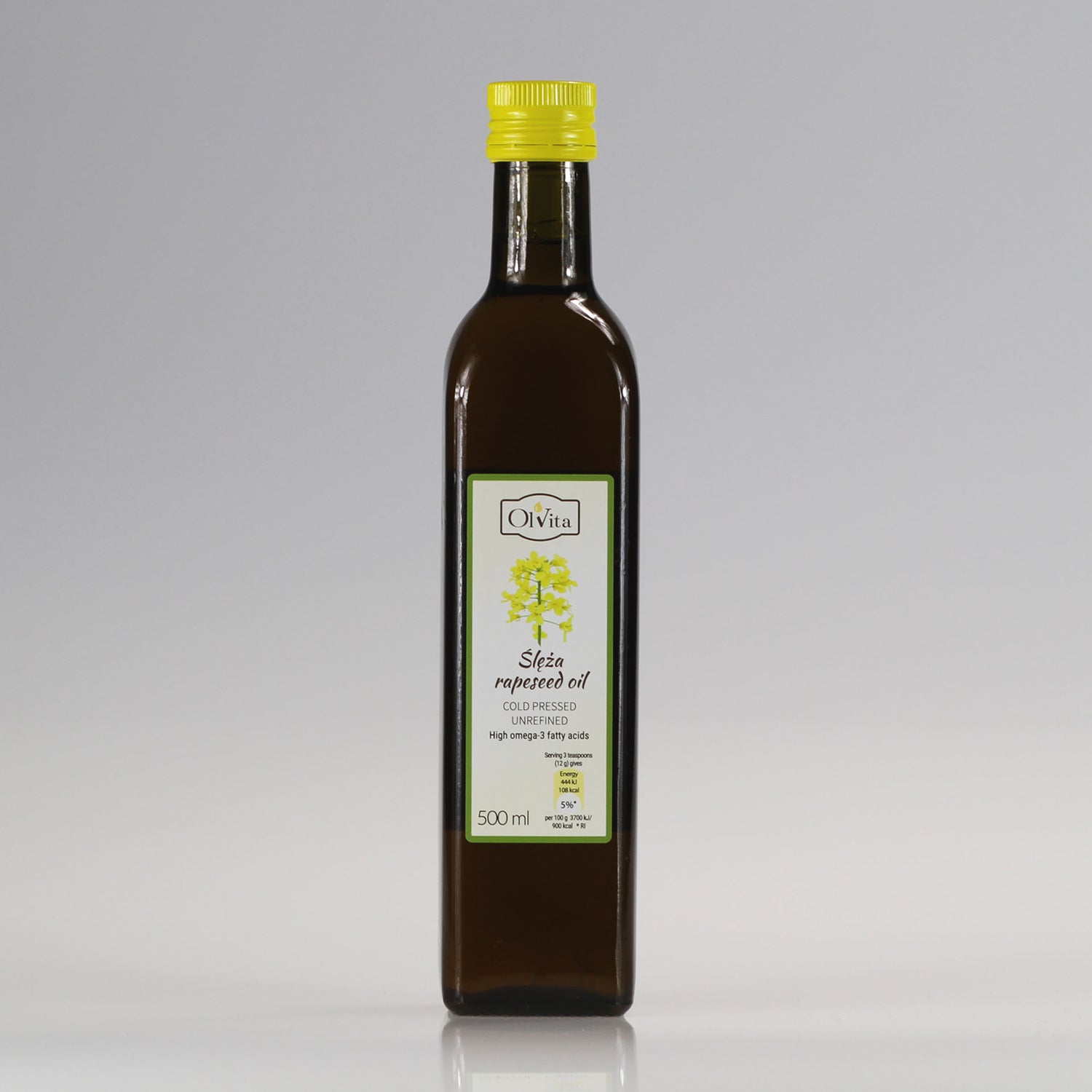 Rapeseed oil, cold-pressed and crude Ol’Vita