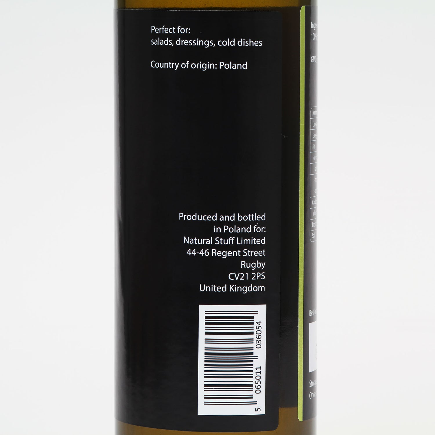 Sunflower oil, cold-pressed, unrefined - Purillo