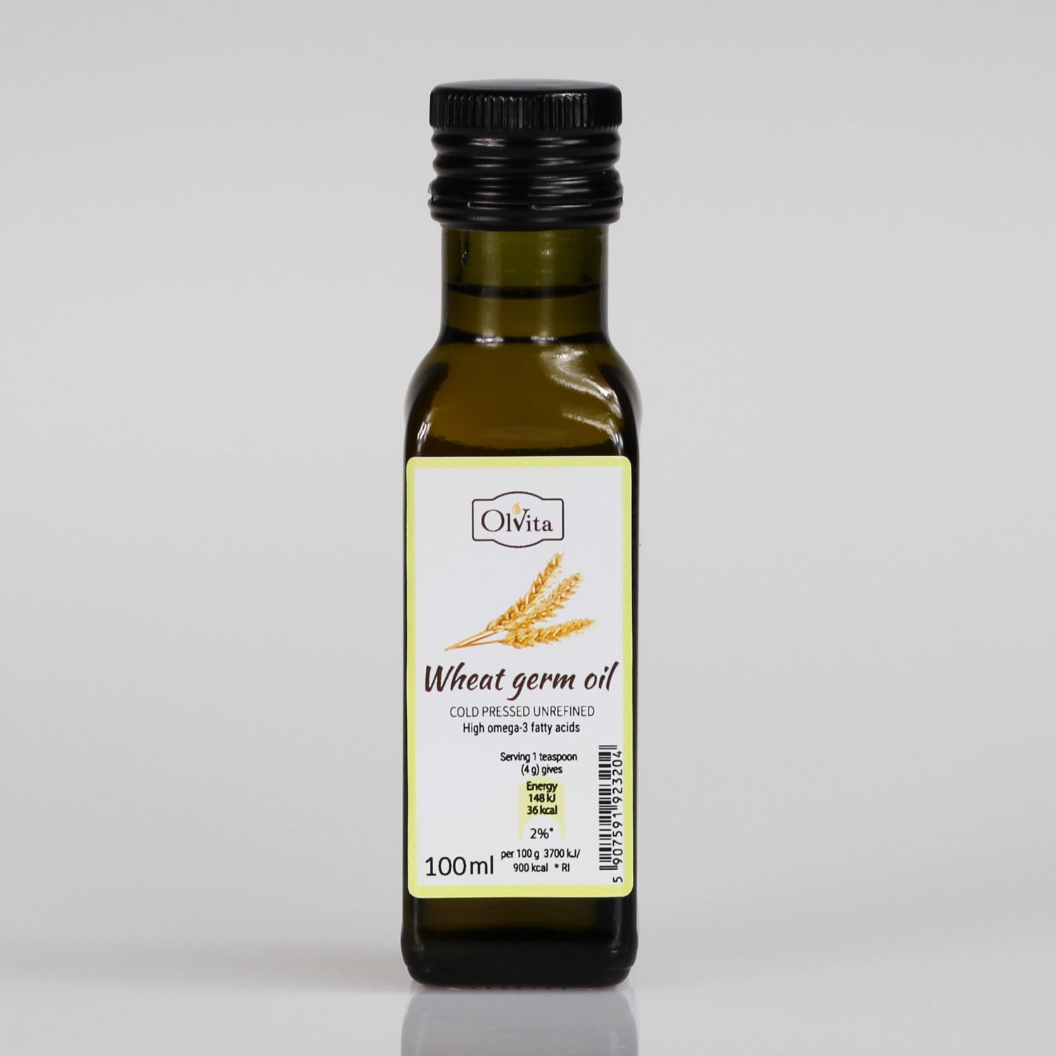 Wheat Germ Oil, cold-pressed and crude Ol’Vita