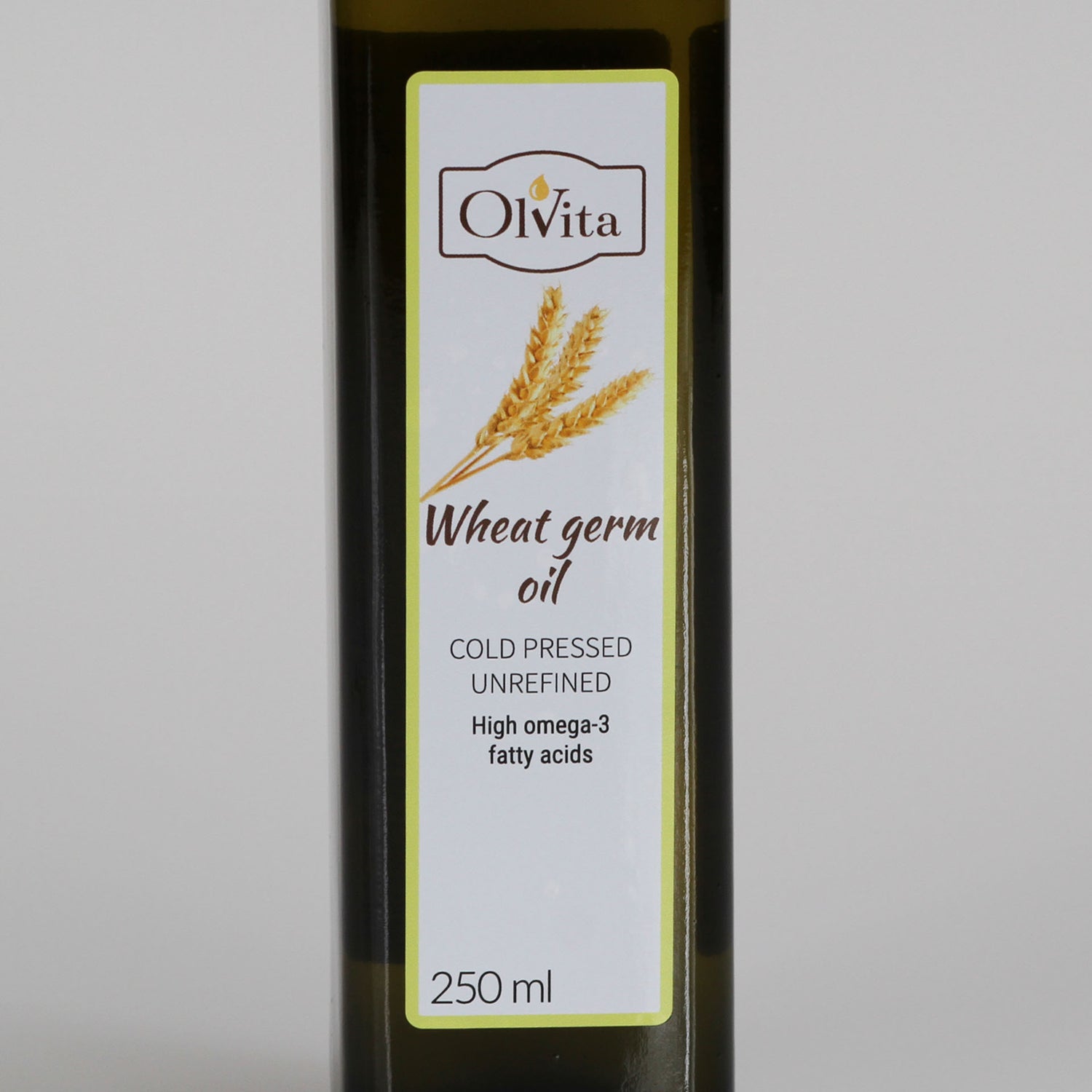 Wheat Germ Oil, cold-pressed and crude Ol’Vita