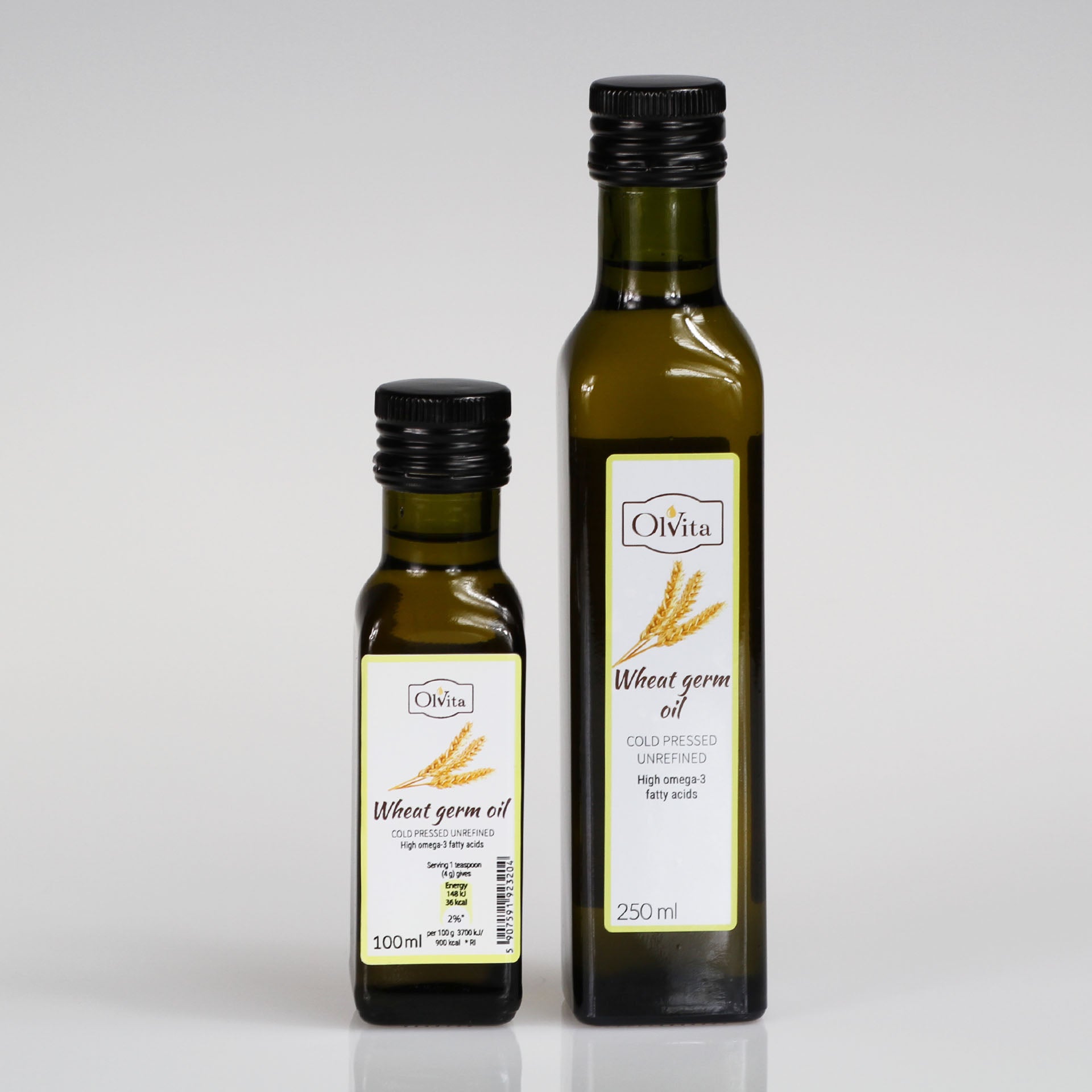 Wheat Germ Oil, cold-pressed and crude Ol’Vita