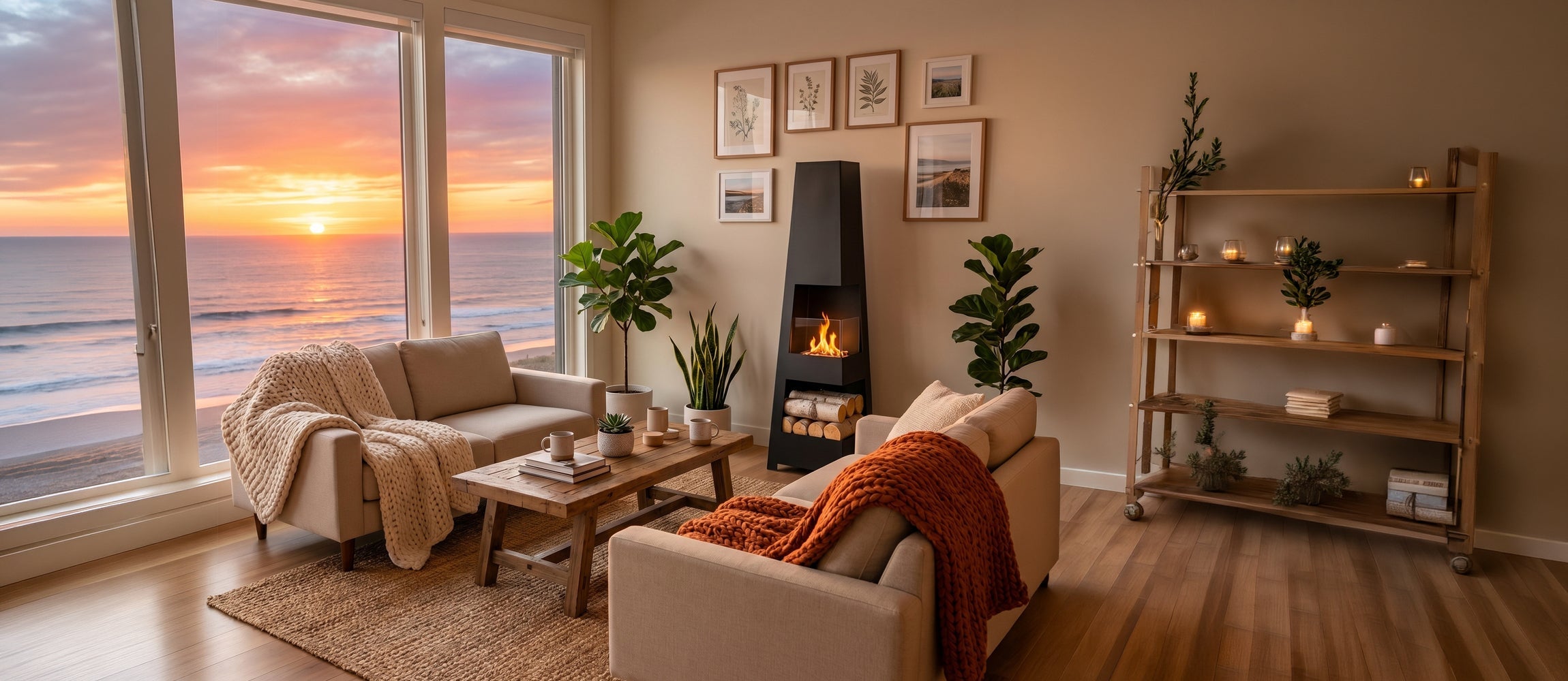Freestanding Bioethanol Fireplaces