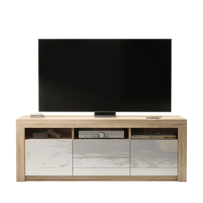 TV Stand – 160cm – High Gloss Doors – LED or Non-LED – Modern Storage Cabinet – LUNARO