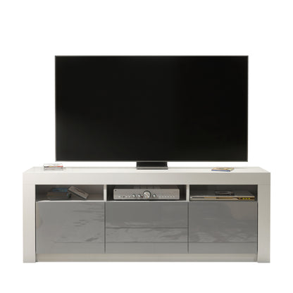 TV Stand – 160cm – High Gloss Doors – LED or Non-LED – Modern Storage Cabinet – LUNARO