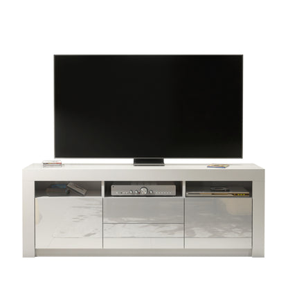 TV Stand – 160cm – High Gloss Doors – LED or Non-LED – Modern Storage Cabinet – LUNARO