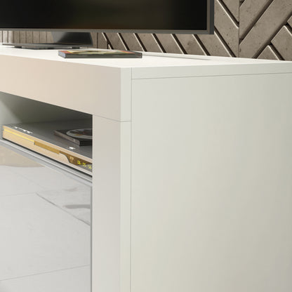 TV Stand – 160cm – High Gloss Doors – LED or Non-LED – Modern Storage Cabinet – LUNARO