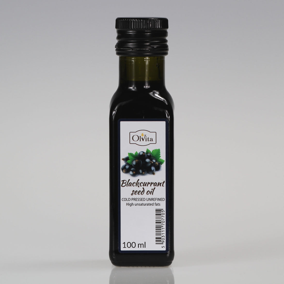 Blackcurrant seed oil, cold-pressed and crude Ol&