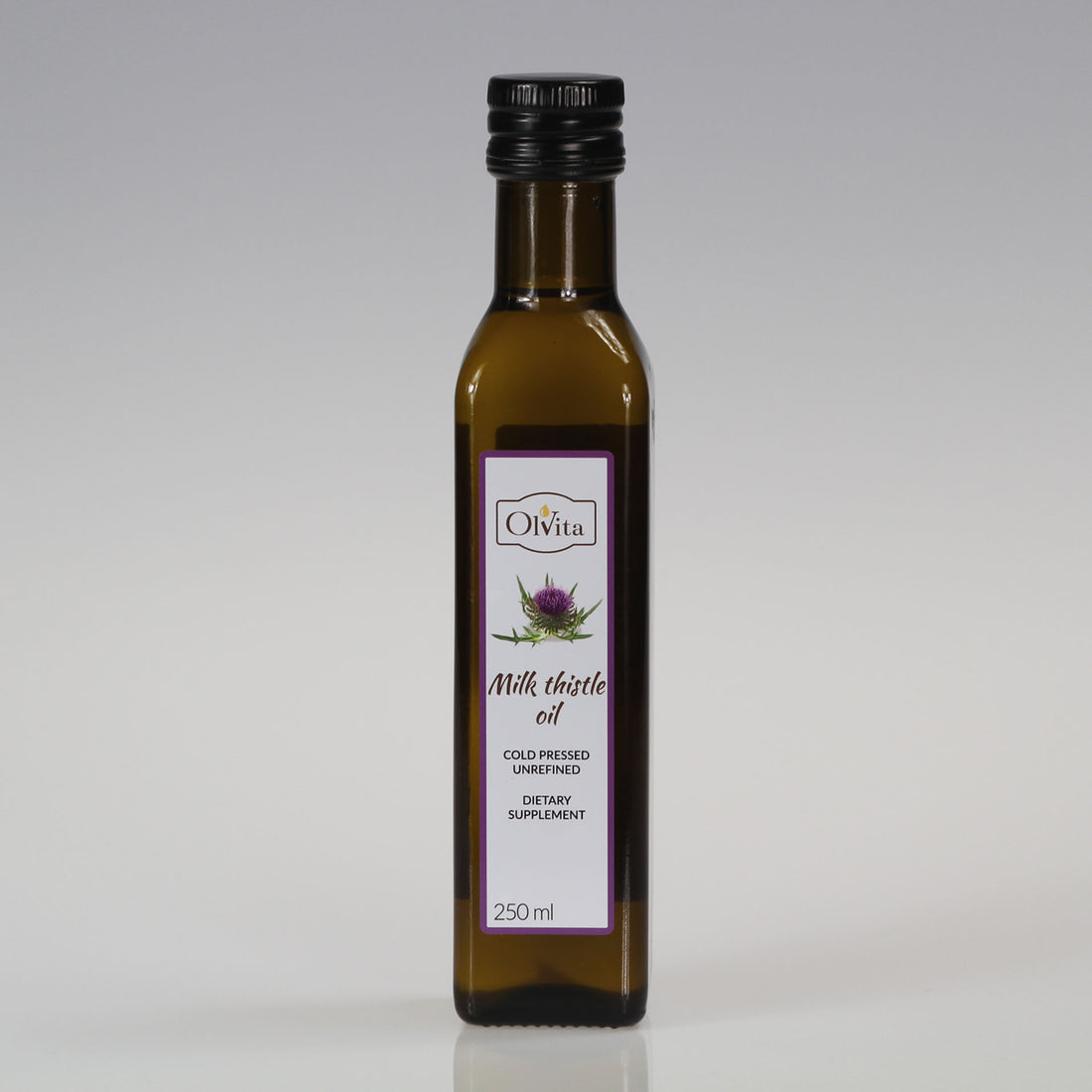 Milk thistle oil, cold-pressed and crude, Dietary Supplement, Ol’Vita