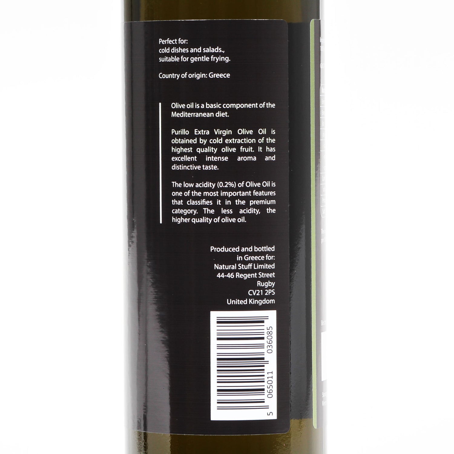 Olive Oil - Extra Virgin - Cold Extracted - Premium - Purillo