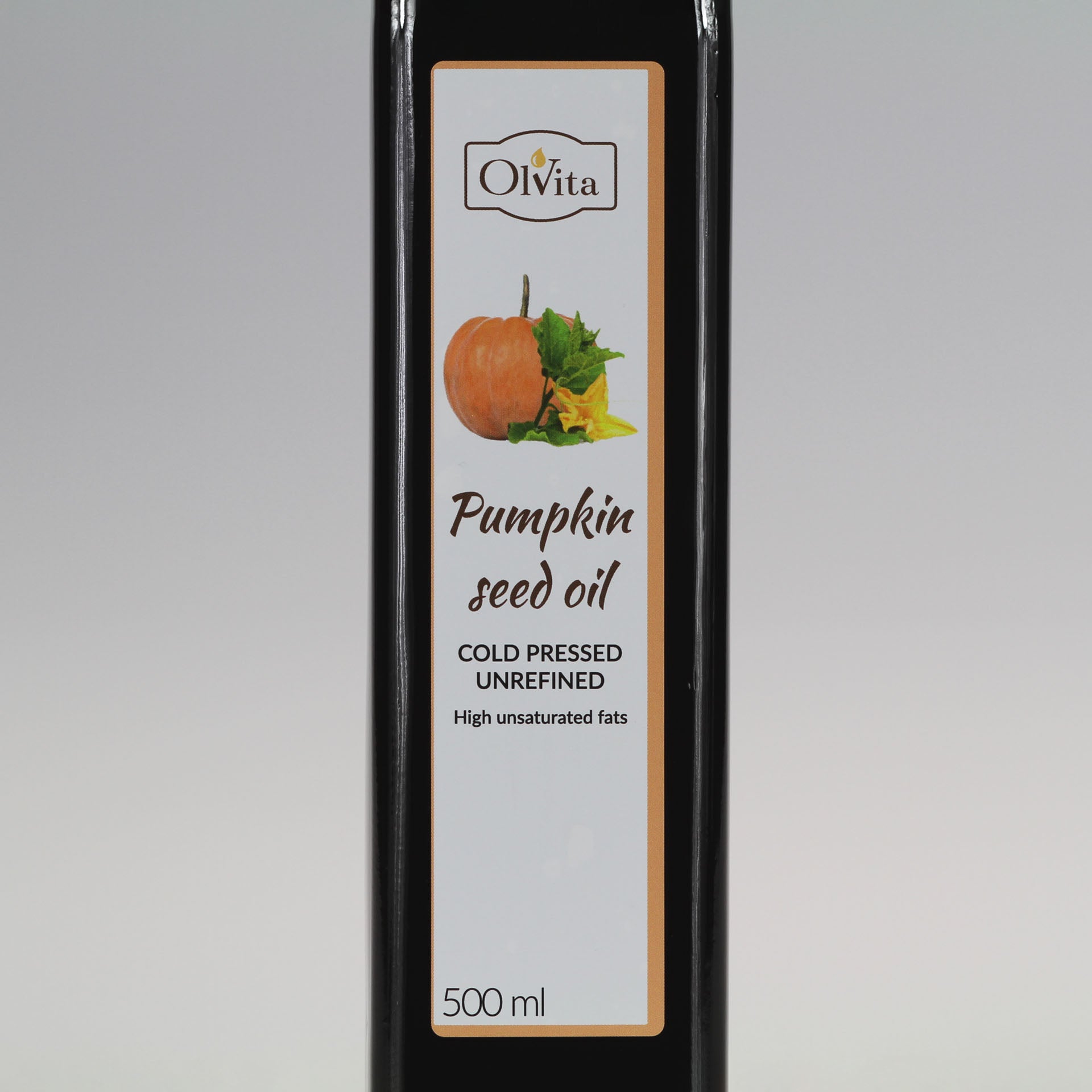 Pumpkin Seed Oil - Cold Pressed, Unrefined - Ol&
