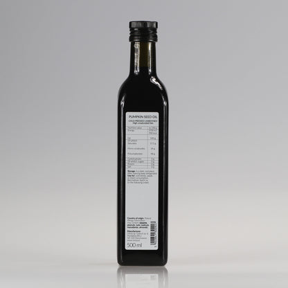 Pumpkin Seed Oil - Cold Pressed, Unrefined - Ol&