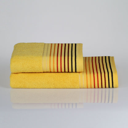 Torino Luxury 100% Cotton 450 GSM Hand and Bath Towel Set - Ultra Soft and Absorbent