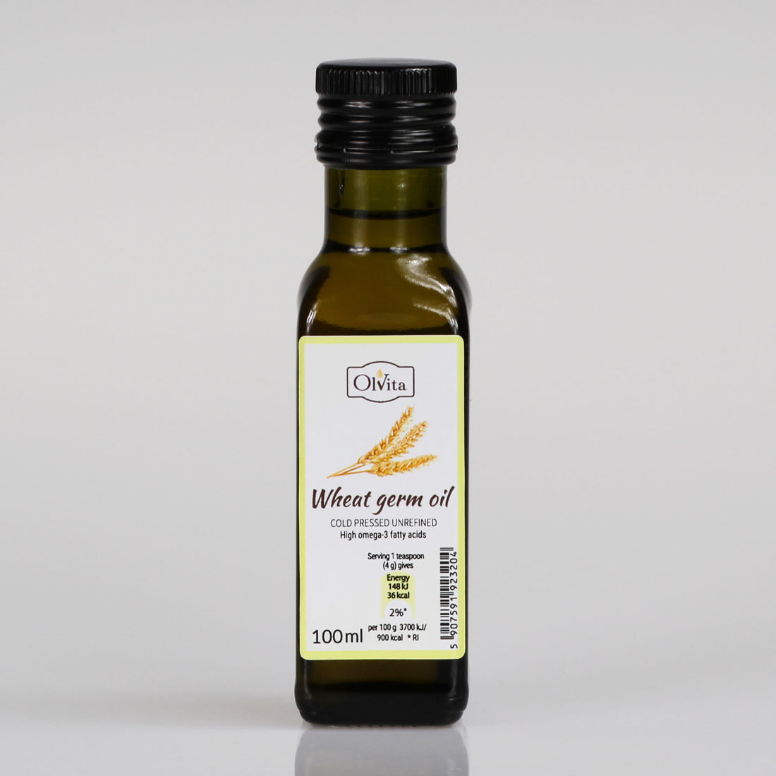 Wheat Germ Oil, cold-pressed and crude Ol’Vita