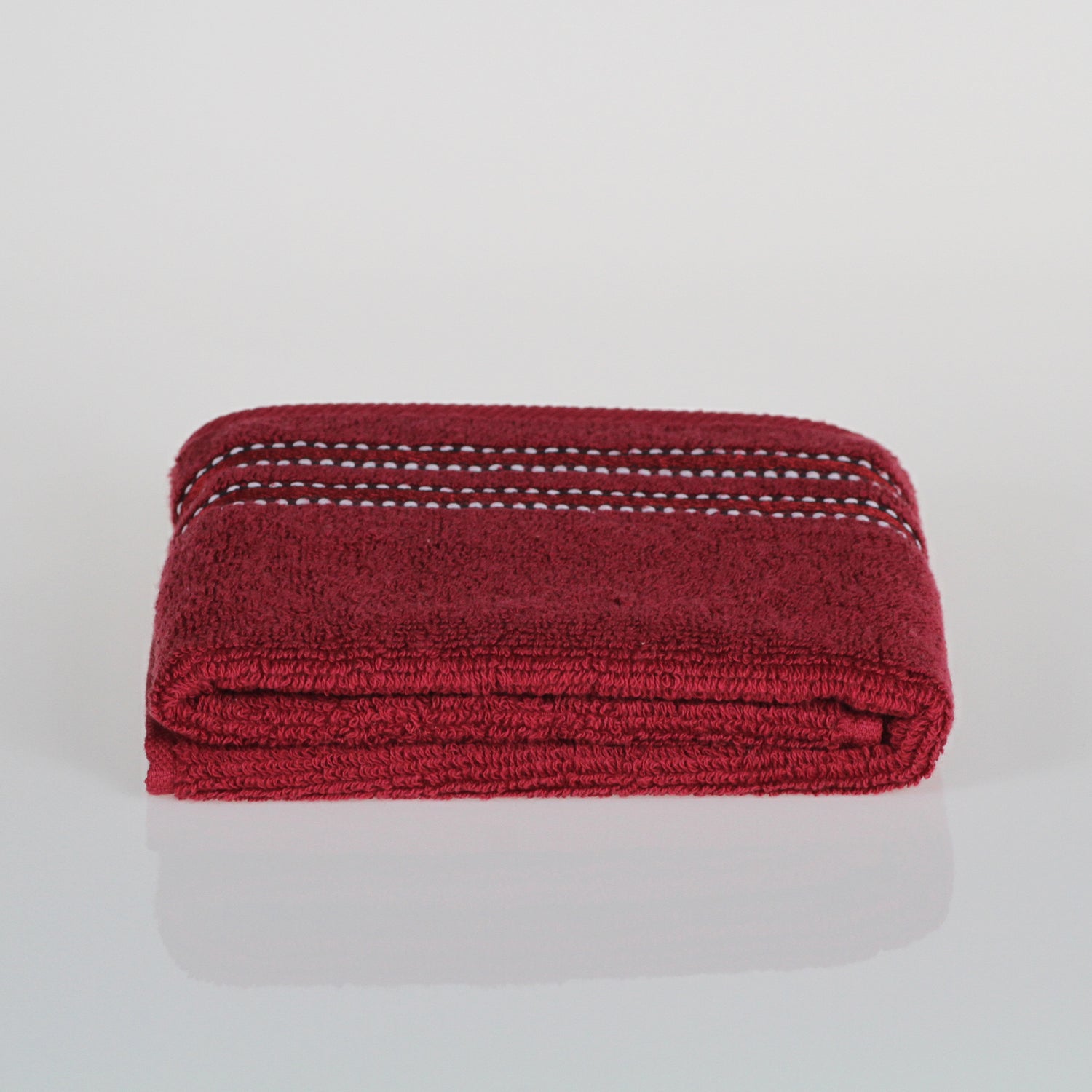 porto cotton towels super soft high quality burgundy face cloth vertical