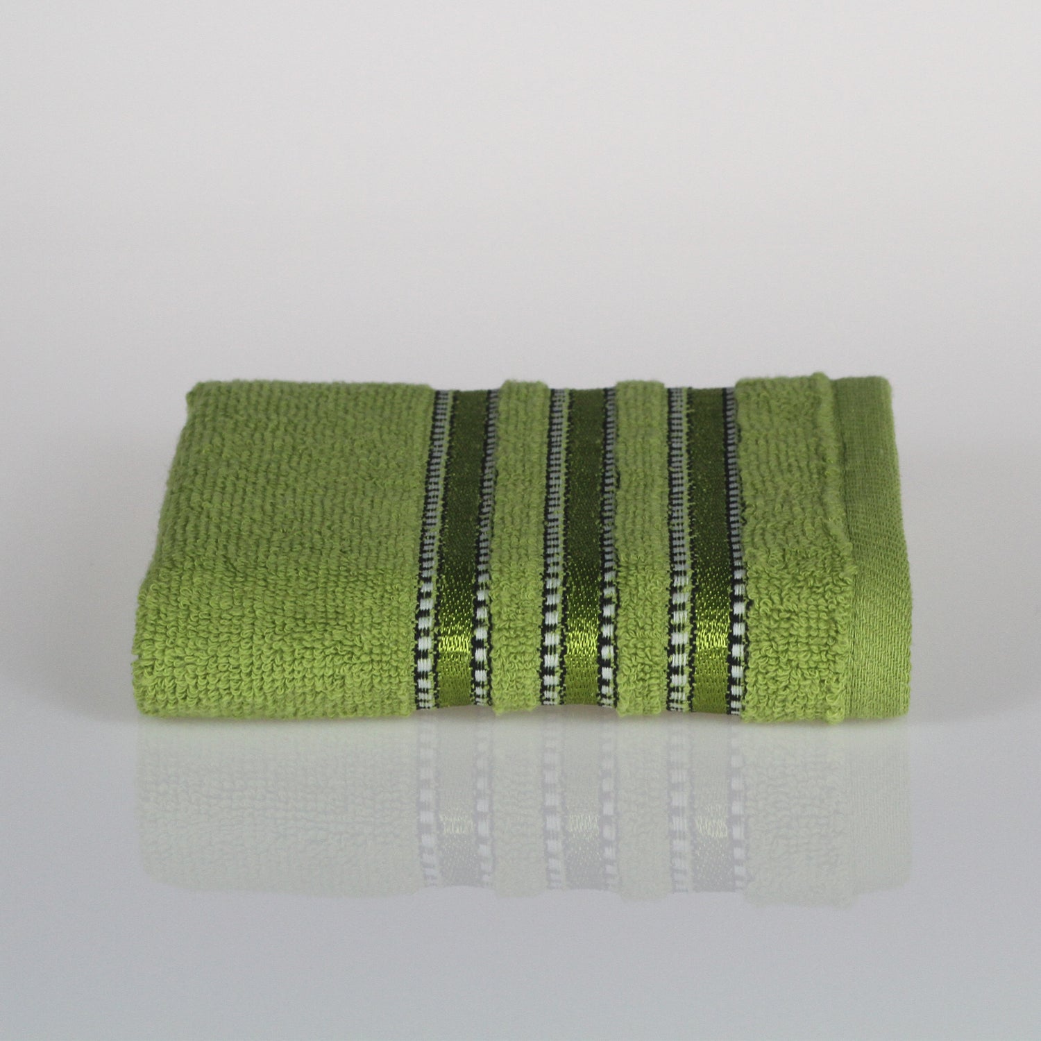 porto cotton towels super soft high quality olive face cloth  30 x 50 horizontal