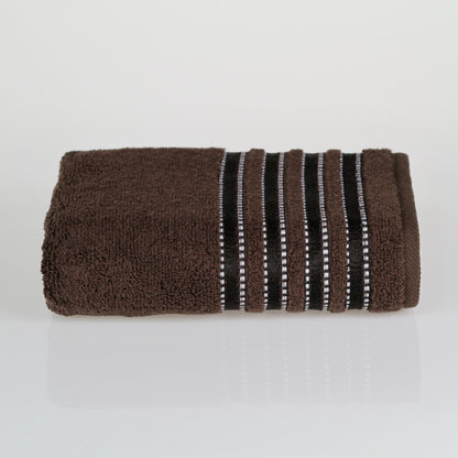 porto cotton towels super soft high quality chocolate hand towel horizontal