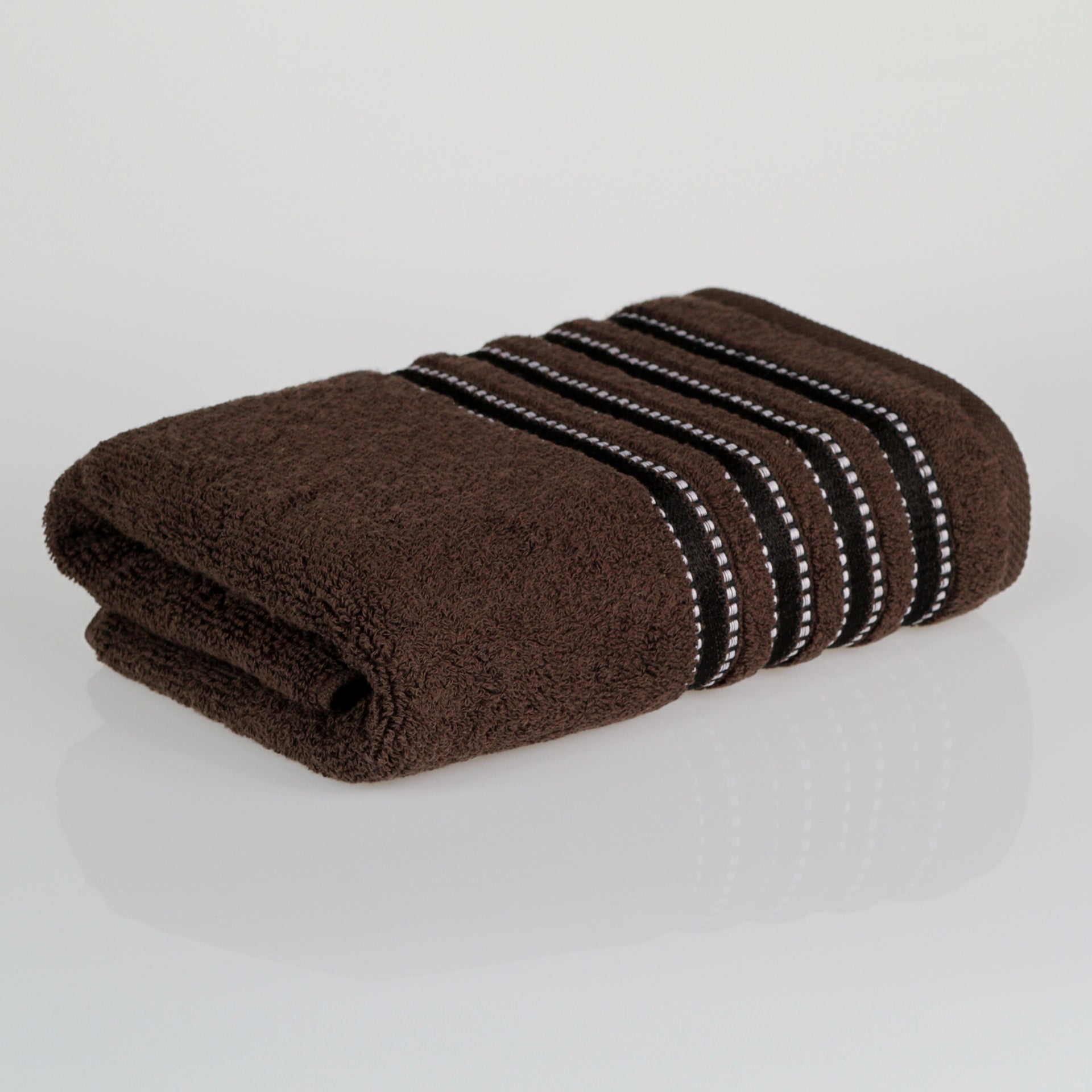 porto cotton towels super soft high quality chocolate hand towel slant