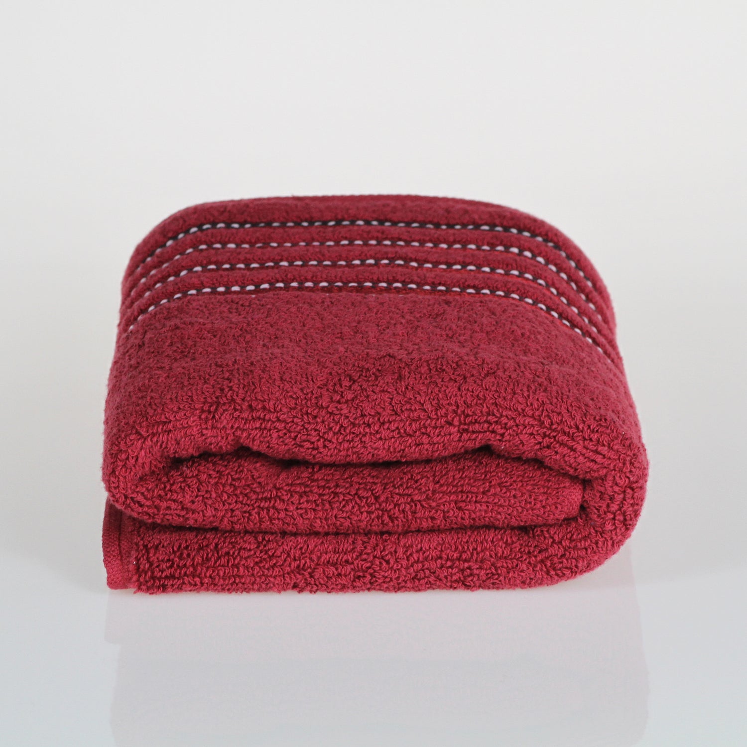 porto cotton towels super soft high quality burgundy hand towel vertical